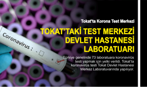 tokat’taki test merkezi devlet hastanesi laboratuari