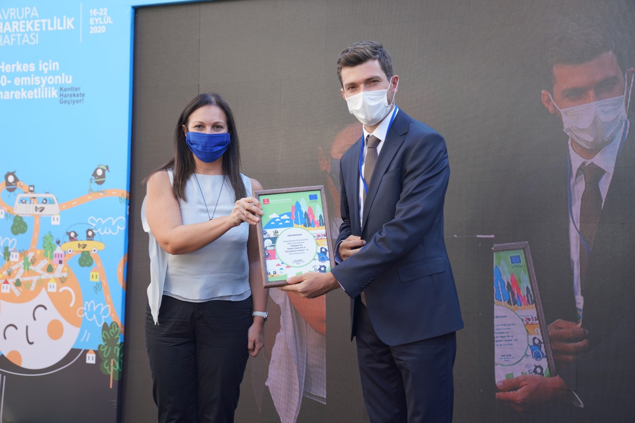Erbaa Belediyesi “Çevre Dostu Kent Erbaa” projesiyle ödül aldı