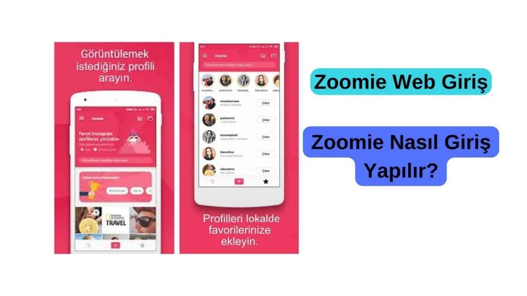 Zoomie Web Giriş – İnstagram Gizli Hesapları Görme Uygulaması