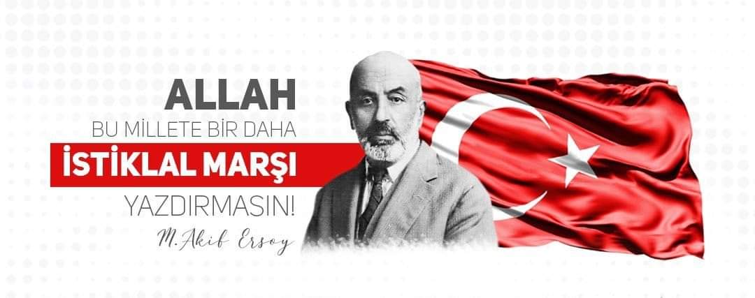 Anayasa Komisyonu Başkanı Tokat Milletvekili Av.Yusuf Beyazıtın İstiklal Marşının Kabülünün 102.Yıldönümü Kutlama Mesajı