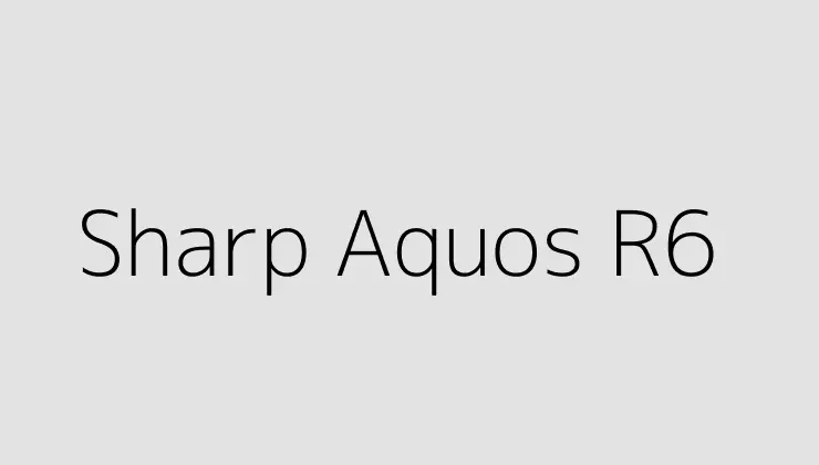 Sharp Aquos R6