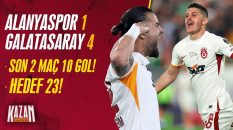 SON 2 MAÇ 10 GOL! Alanyaspor 1-4 Galatasaray