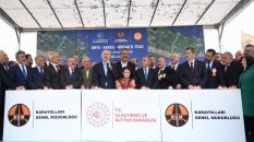 Ak Parti Milletvekili ve Adayları Yusuf Beyazıt ve Mustafa Arslan Ünye-Akkuş-Niksar Karayolu Temel Atma Törenine Katıldı