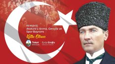 Tokat Belediye Başkanı Eyüp Eroğlu, 19 Mayıs Atatürk’ü Anma,  Gençlik ve Spor Bayramı münasebetiyle bir kutlama mesajı yayımladı.