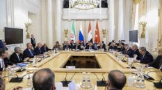 Rusya’daki dörtlü toplantı sonrası açıklama: Suriyelilerin dönmesi için uluslararası yardımın genişletilmesi gerektiğinin altı çizildi