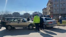 Erbaa’da Yine Aynı Kavşakta Kaza: 1 Yaralı