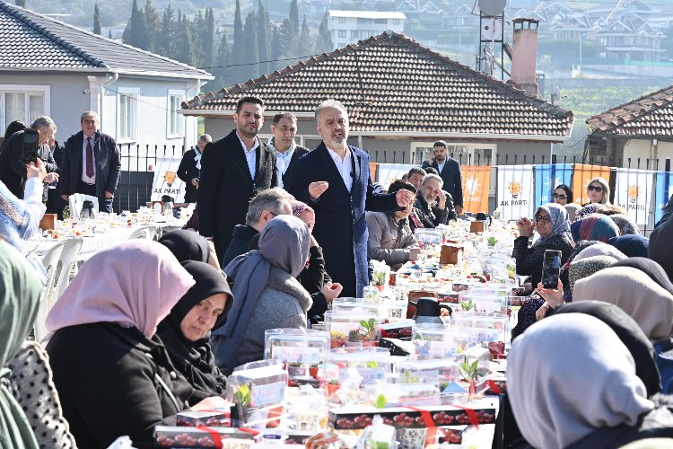 Bursa’da Başkan Aktaş Mudanyalı kadınlarla buluştu