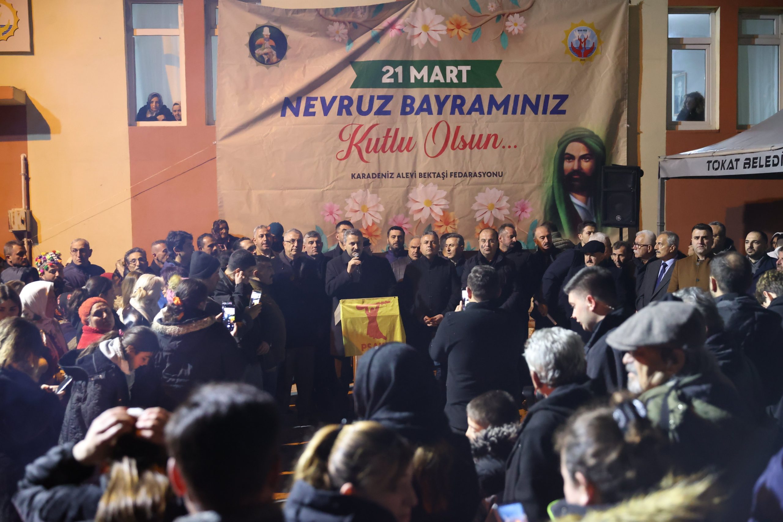 Tokat Belediye Başkanı ve Adayı Eyüp Eroğlu; Pir Sultan Abdal Derneği Cem Evinde Düzenlenen Nevruz Kutlamalarına Katıldı