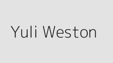 Yuli Weston