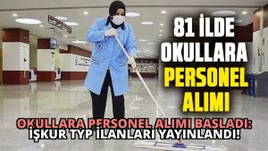 Okullara Personel Alımı Başladı: İŞKUR TYP İlanları Yayınlandı!