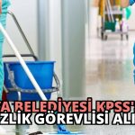 Konya Belediyesi KPSS’siz 40 Temizlik Görevlisi Alıyor!